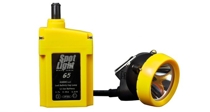 Высокоинтенсивный светодиодный шахтерский фонарь 20000 люкс для подземного использования 4