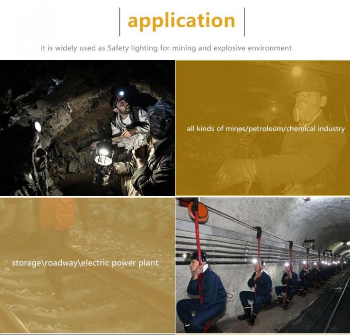 Сертифицированный ATEX шахтерский фонарь для угольных шахт, 7.8 Ач литий-ионный перезаряжаемый налобный фонарь с защитой IP68 5