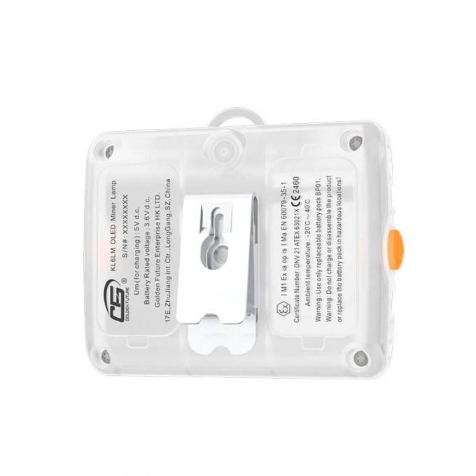 KL6LM взрывостойкий шахтный фар ATEX одобренный 15000 Lux LED беспроводной дизайн 3