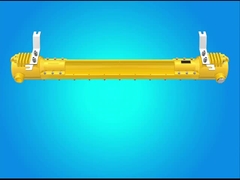 Взрывозащищенный светодиодный светильник DL618 LED ATEX 80 Вт E с Exd IIB+H2 T5 Gb для опасных зон