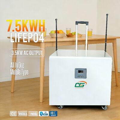 BH-7.5KWH All in One Portable Power Station Battery Storage System 7.5 kwh 51.2v 3.6Kw Lifepo4 Battery