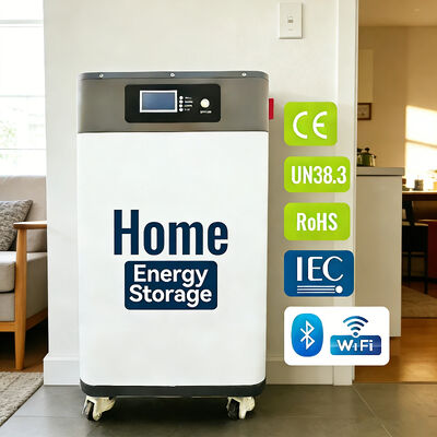 High Capacity 15 KWh 51.2V LiFePO4 Battery NK006 Solar Home Backup Battery Long Cycle Life 5 Year Warranty