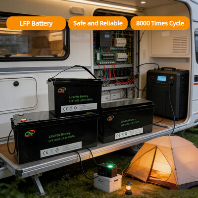 Легкие аккумуляторы Lifepo4 12.8v 50-400ah BMS защищенные литийные батареи для систем накопления солнечной энергии