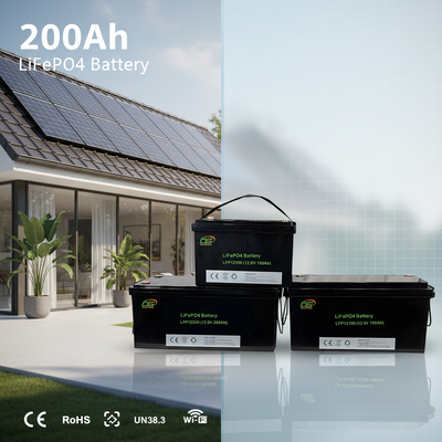 12.8V 150Ah LiFePO4 Батарея для хранения глубокий цикл жизни Литийная батарея с защитой BMS для съемных домов