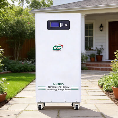 NK005 48V 51.2V 15kWh 300Ah Lifepo4 Аккумуляторная батарея Литийные батареи Солнечная энергия Домашнее энергосбережение Батарейная система с BMS